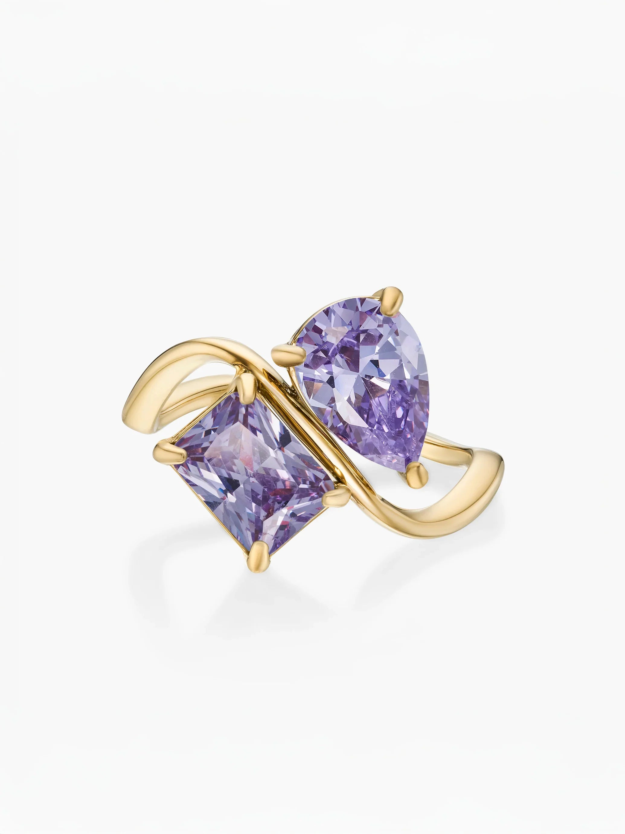 Navae Birthstone Ring - Ametista