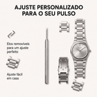 Relógio Aurea Clássico - Silver