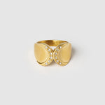 Anel Cravejado Brilhante - Ouro 18K | SILLENE
