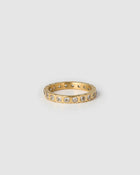 Anel Cravejado Cristal - Ouro 18K | SILLENE