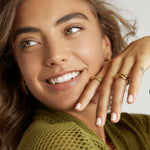 Anel Cruzado - Ouro 18K | SILLENE
