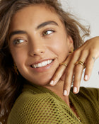 Anel Cruzado - Ouro 18K | SILLENE
