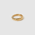 Anel Cruzado - Ouro 18K | SILLENE