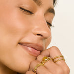 Anel Discos - Ouro 18K | SILLENE