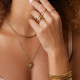 Anel Duna - Ouro 18K | SILLENE