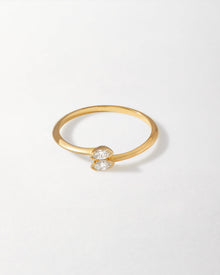 Anel Duplo Marquise - Ouro 18K | SILLENE