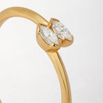 Anel Duplo Marquise - Ouro 18K | SILLENE