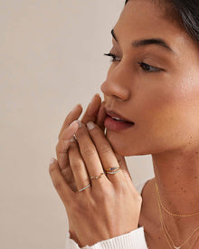 Anel Elipse - Ouro 18K | SILLENE