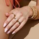 Anel Encorpado - Ouro 18K | SILLENE