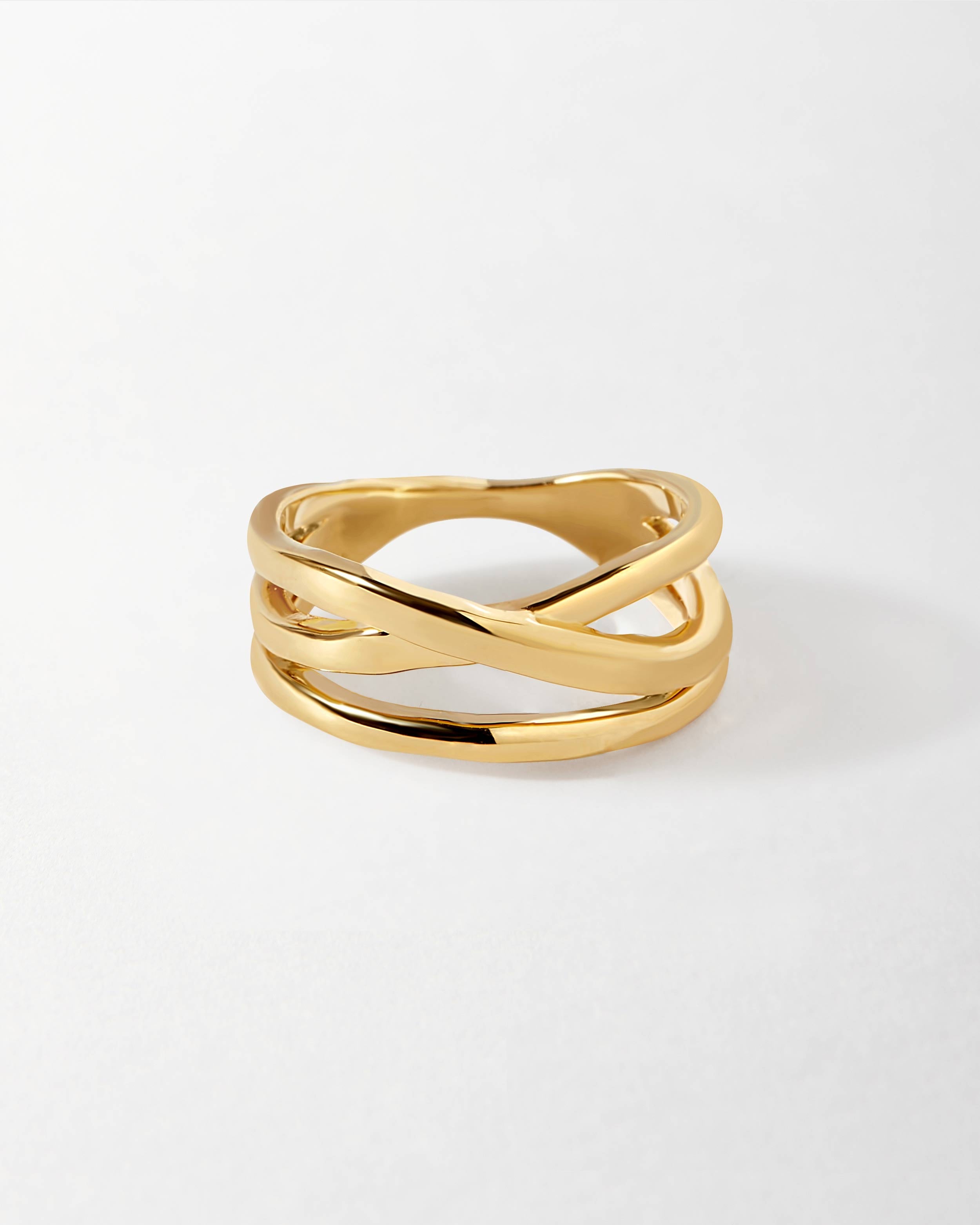 Anel Envolvente - Ouro 18K | SILLENE