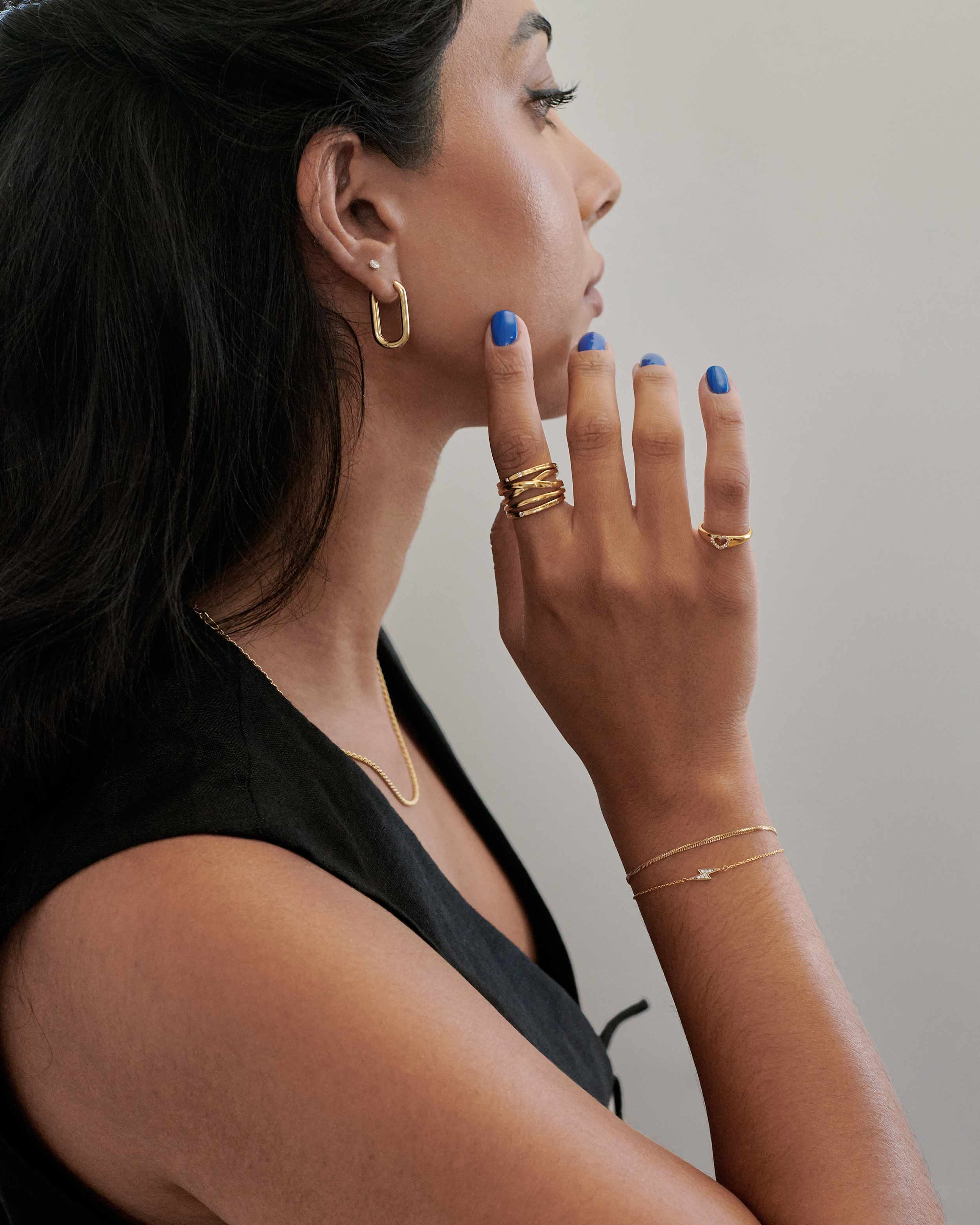Anel Envolvente - Ouro 18K | SILLENE