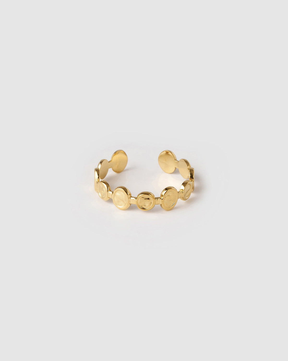 Anel Fino Ajustável - Ouro 18K | SILLENE