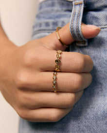 Anel Fino Ajustável - Ouro 18K | SILLENE