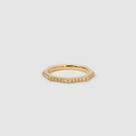 Anel Fino Cintilante - Ouro 18K | SILLENE