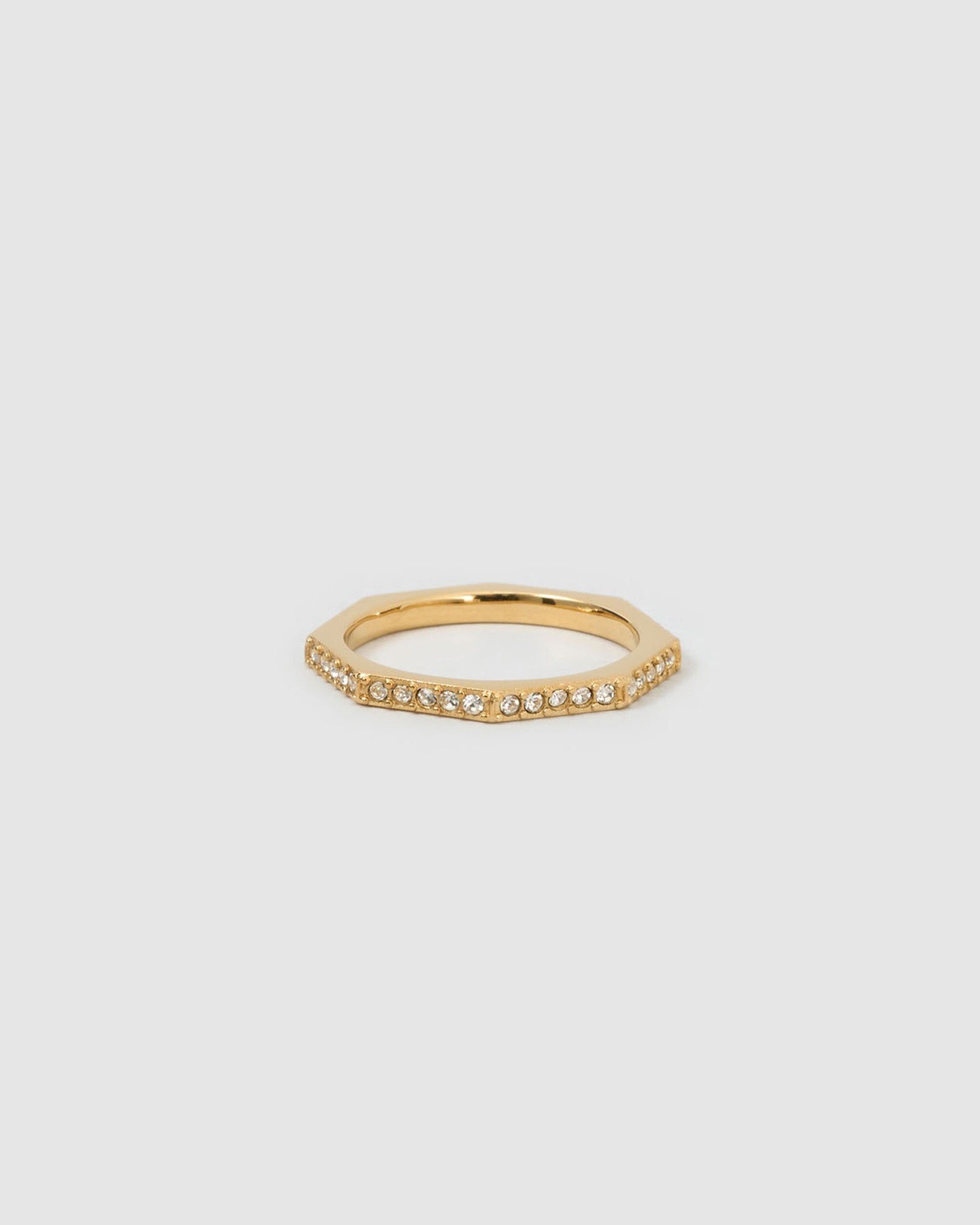 Anel Fino Cintilante - Ouro 18K | SILLENE