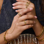 Anel Fino Cintilante - Ouro 18K | SILLENE