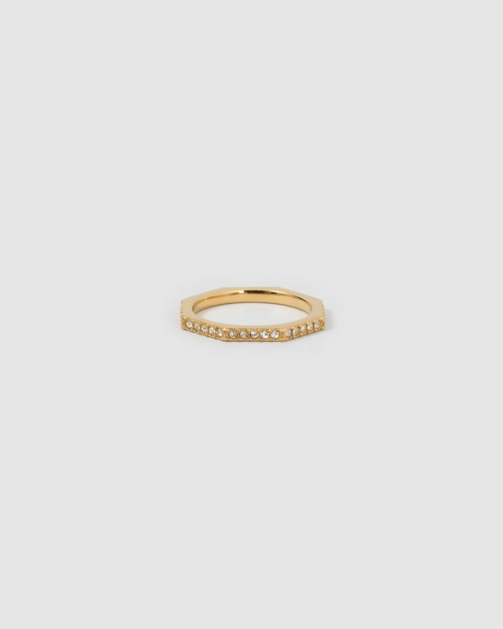 Anel Fino Cintilante - Ouro 18K | SILLENE