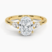 Anel Geneve em Zircônia - Ouro 18K