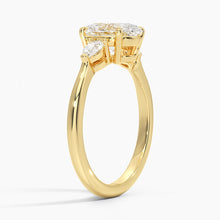 Anel Geneve em Zircônia - Ouro 18K