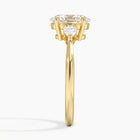 Anel Geneve em Zircônia - Ouro 18K