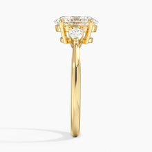 Anel Geneve em Zircônia - Ouro 18K