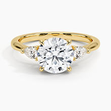 Anel Geneve em Zircônia - Ouro 18K