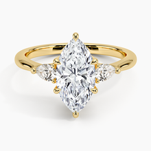 Anel Geneve em Zircônia - Ouro 18K