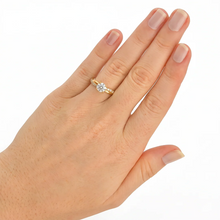 Anel Infinity em Zircônia - Ouro 18K