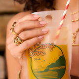 Anel Linhas Sinuosas - Ouro 18K | SILLENE