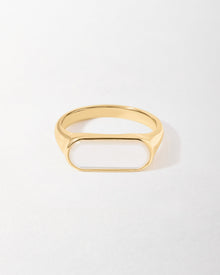 Anel Madrepérola Marcante - Ouro 18K | SILLENE