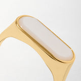 Anel Madrepérola Marcante - Ouro 18K | SILLENE