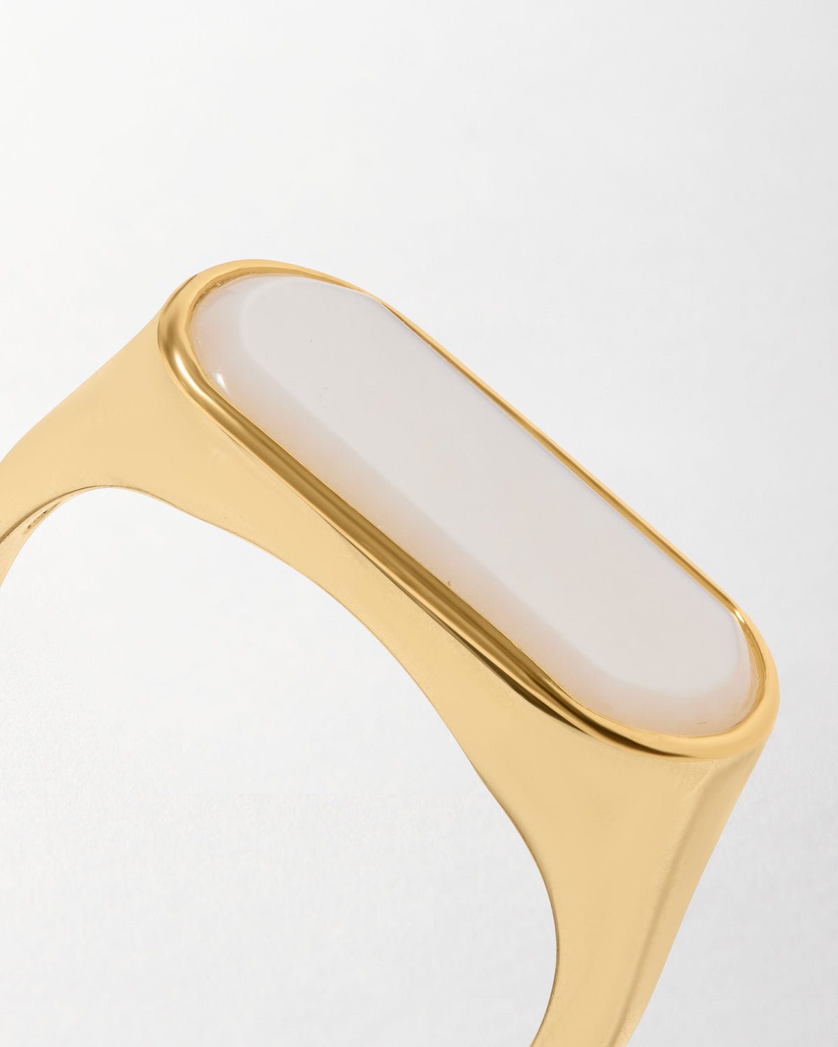 Anel Madrepérola Marcante - Ouro 18K | SILLENE