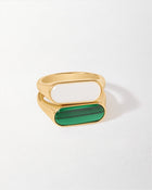 Anel Madrepérola Marcante - Ouro 18K | SILLENE