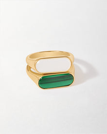 Anel Madrepérola Marcante - Ouro 18K | SILLENE