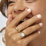 Anel Madrepérola - Ouro 18K | SILLENE