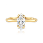 Anel Marquesa em Zircônia - Ouro 18K