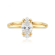 Anel Marquesa em Zircônia - Ouro 18K