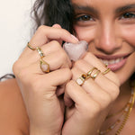 Anel Multipedras - Ouro 18K | SILLENE