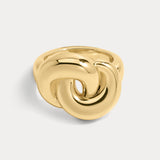 Anel Nó Volumoso - Ouro 18K | SILLENE