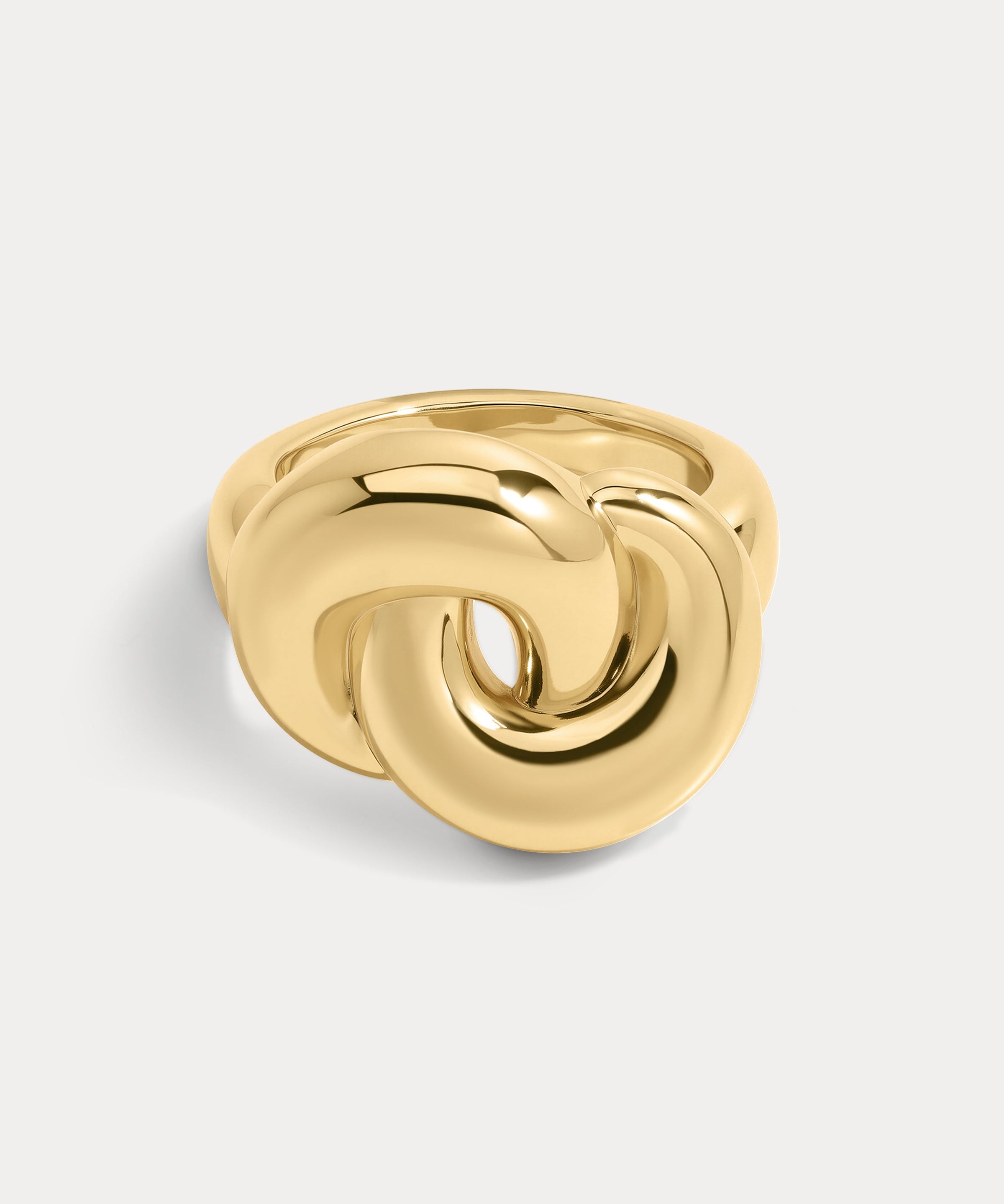 Anel Nó Volumoso - Ouro 18K | SILLENE