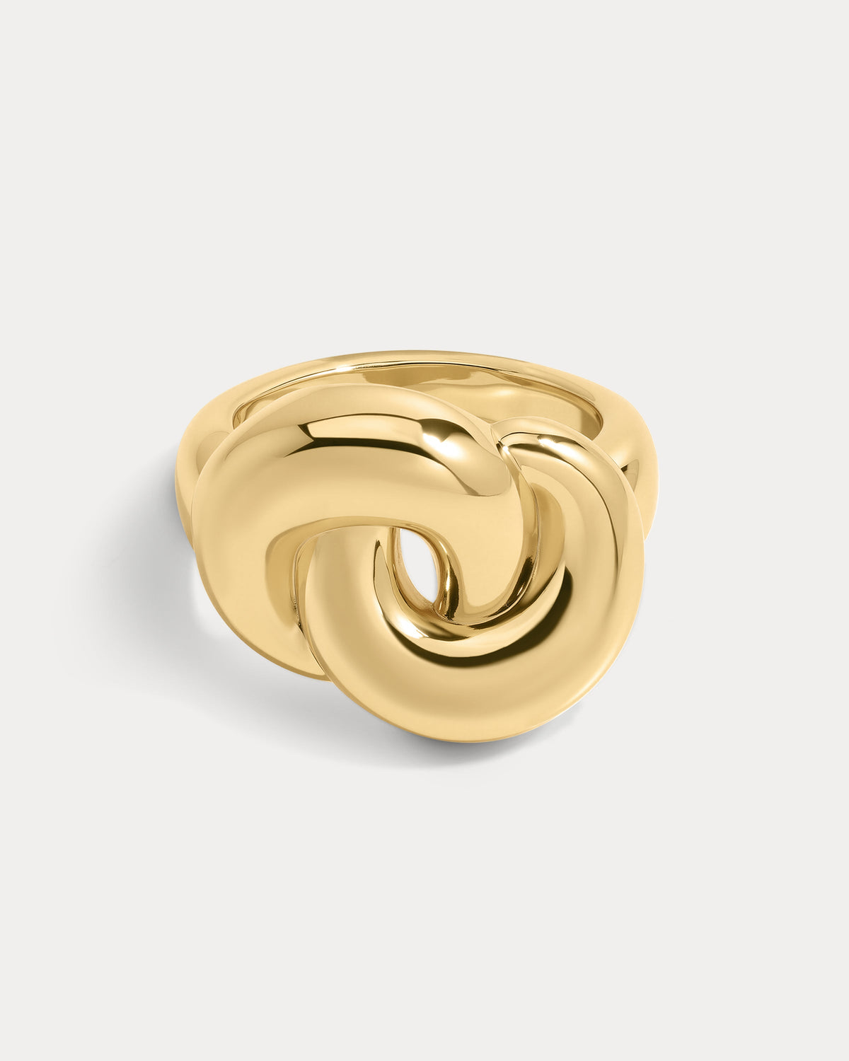 Anel Nó Volumoso - Ouro 18K | SILLENE
