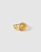 Anel Pedras Amareladas - Ouro 18K | SILLENE