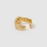 Anel Pedras Azuis - Ouro 18K | SILLENE