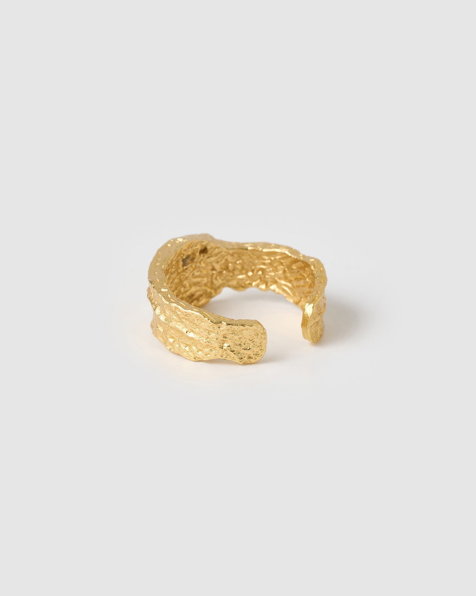 Anel Pedras Brancas - Ouro 18K | SILLENE