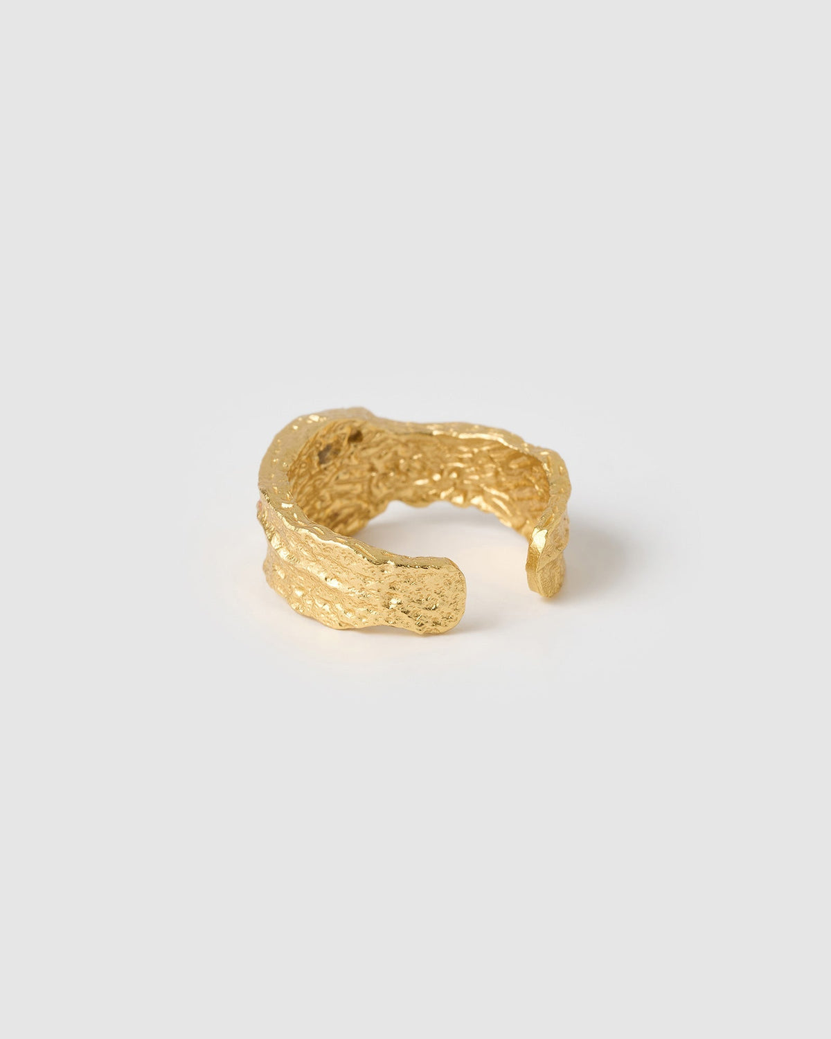 Anel Pedras Brancas - Ouro 18K | SILLENE