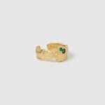 Anel Pedras Verdes - Ouro 18K | SILLENE