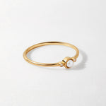 Anel Pérola Trio - Ouro 18K | SILLENE