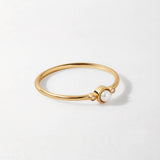 Anel Pérola Trio - Ouro 18K | SILLENE