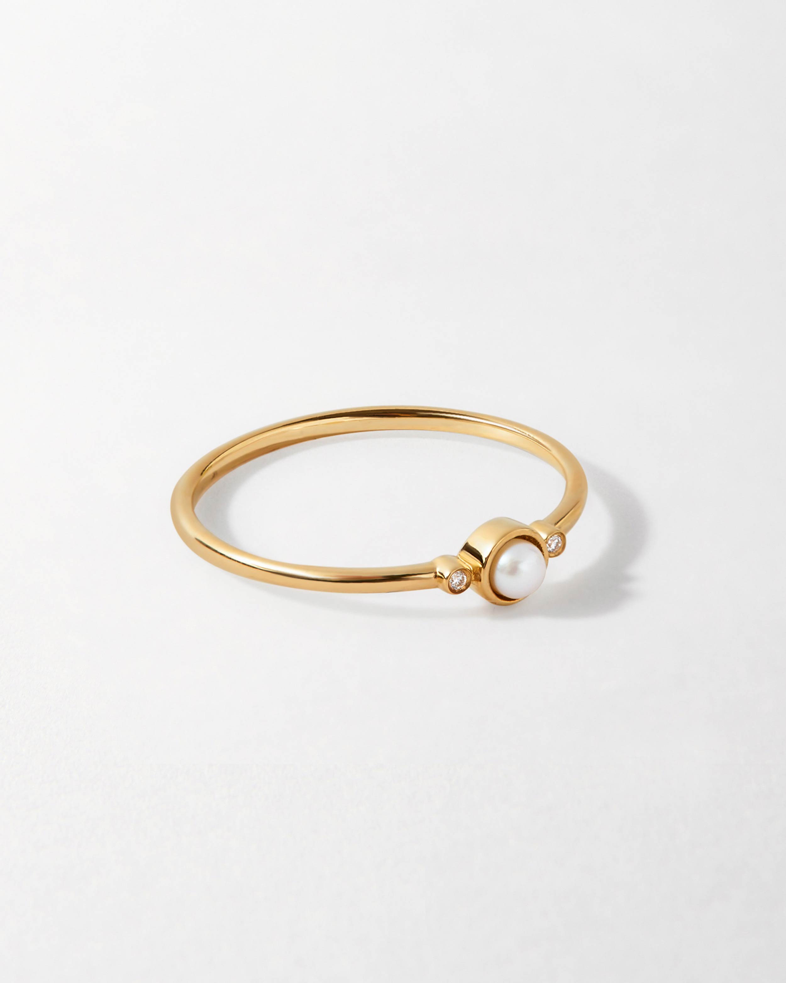 Anel Pérola Trio - Ouro 18K | SILLENE