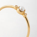 Anel Pérola Trio - Ouro 18K | SILLENE